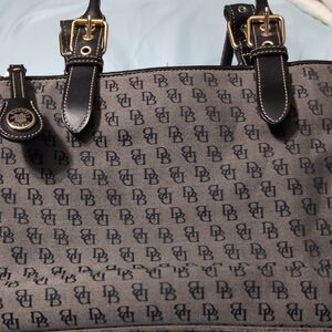 Dooney & Bourke Black Monogram Tote Bag